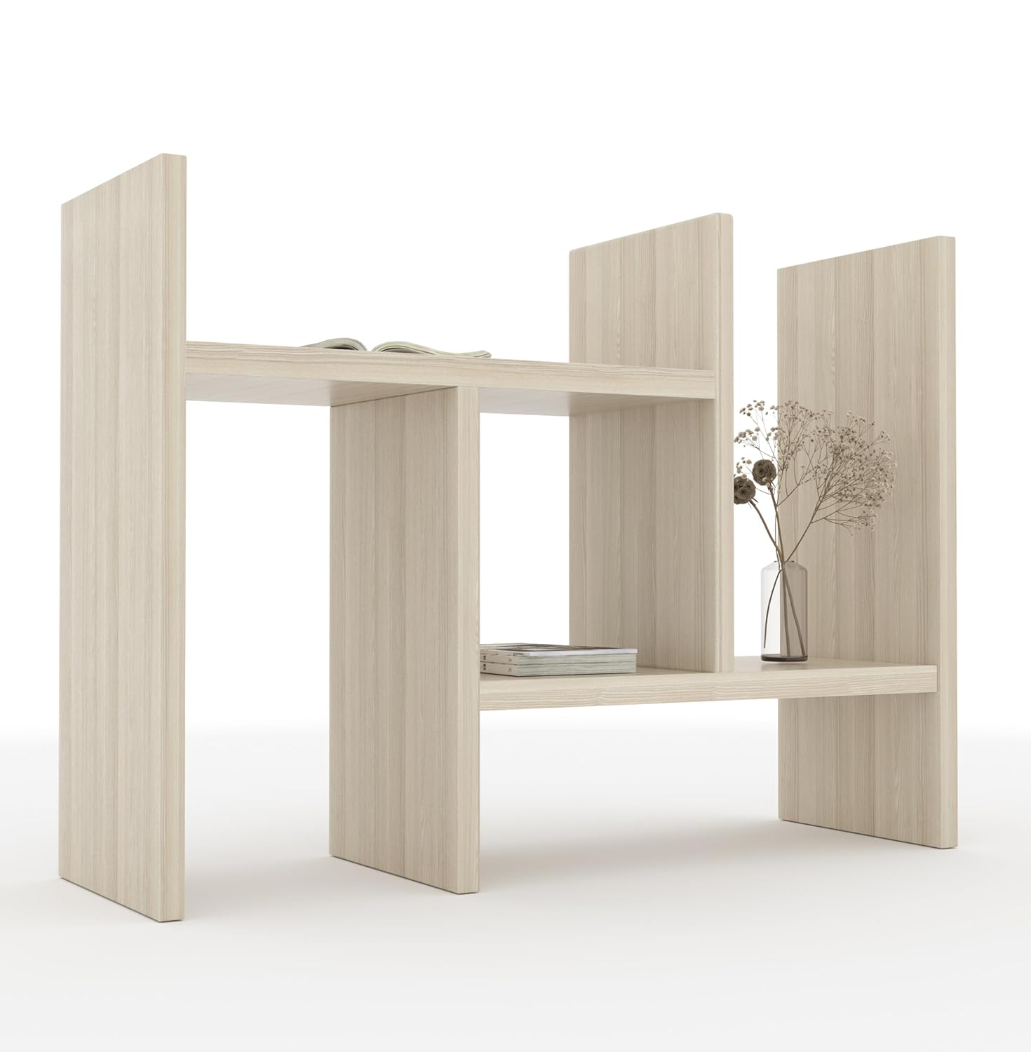 Versa Multi-Level Display & Storage Stand – Moldau Acacia
