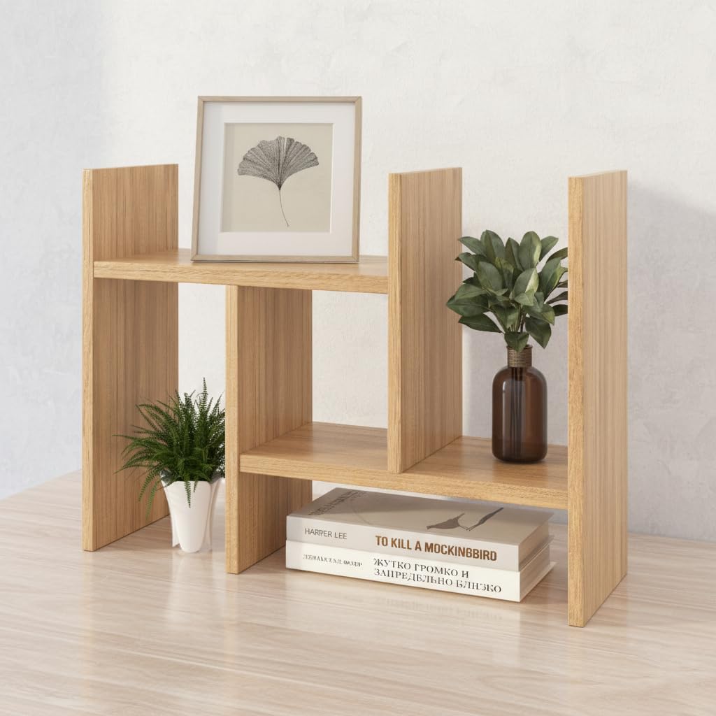 Engineered Wood Aesthetic Multi Level Versa Stand- 30x45x35 CM