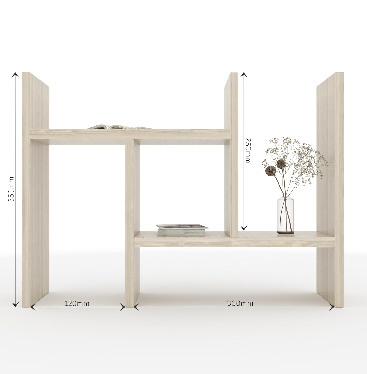 Versa Multi-Level Display & Storage Stand – Moldau Acacia