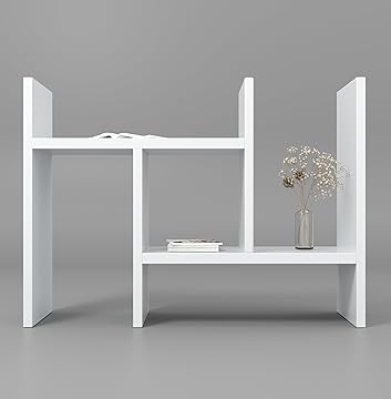 Versa Multi-Level Display & Storage Stand – White