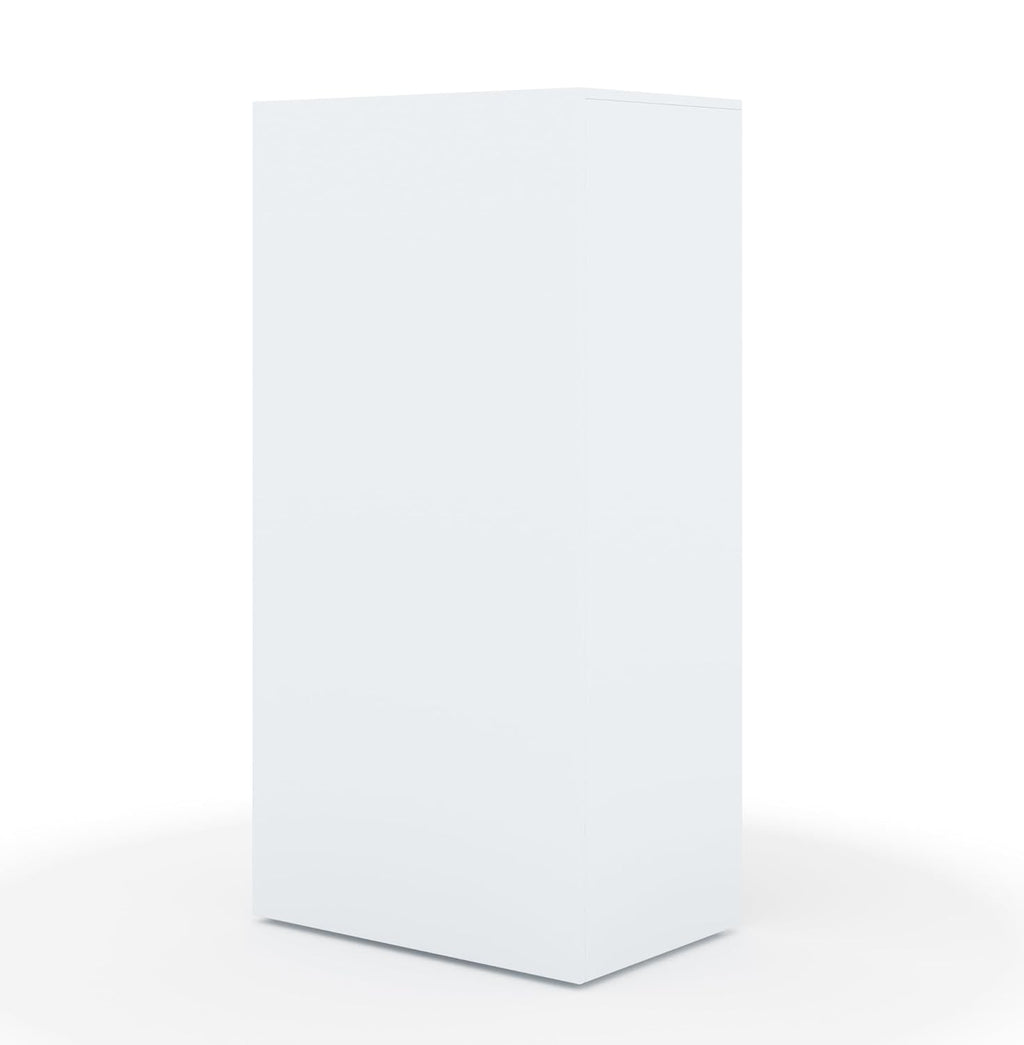 Zura 4-Tier Open Book Shelf – Super White