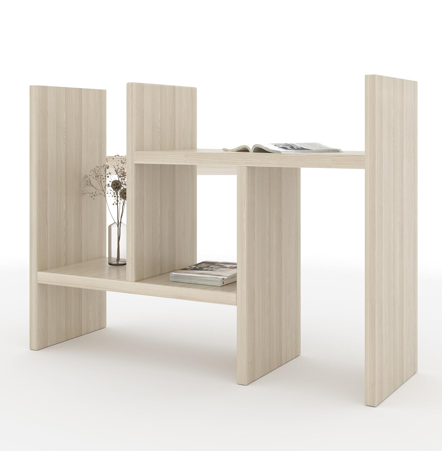 Versa Multi-Level Display & Storage Stand – Moldau Acacia