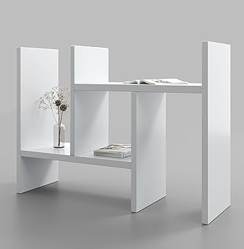 Versa Multi-Level Display & Storage Stand – White