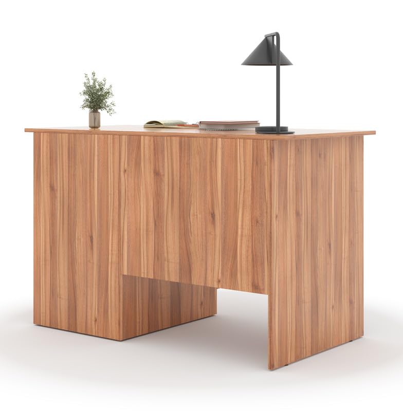 Study Desk with Drawer & Cabinet – Lyon Walnut