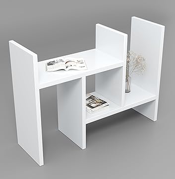 Versa Multi-Level Display & Storage Stand – White
