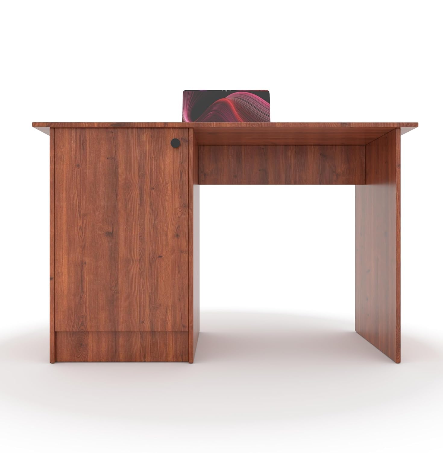 Tabloft Executive Desk with Cabinet – Grenada Pine