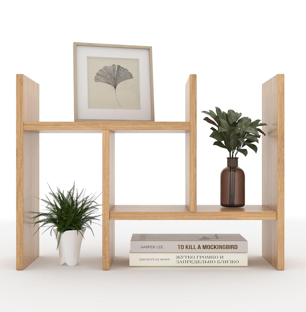 Engineered Wood Aesthetic Multi Level Versa Stand- 30x45x35 CM