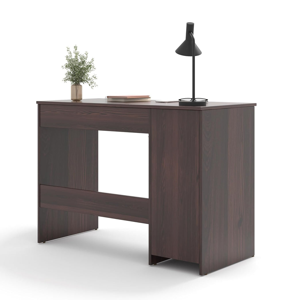 Study Desk with Keyboard Tray – Golden Oak