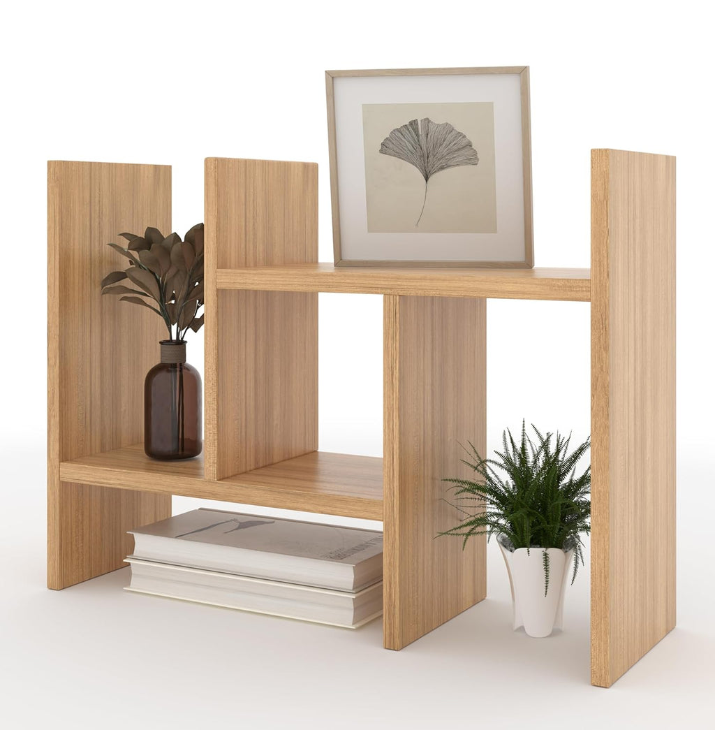 Engineered Wood Aesthetic Multi Level Versa Stand- 30x45x35 CM