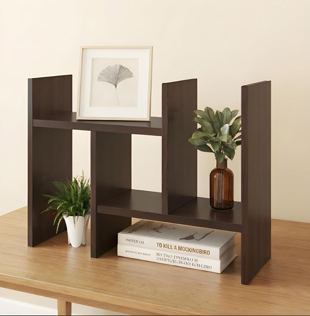 Engineered Wood Aesthetic Multi Level Versa Stand- 30x45x35 CM