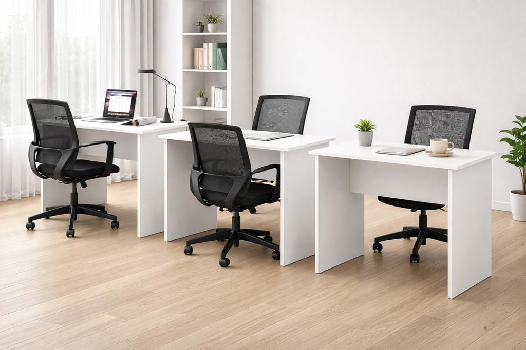 75cm Height Engineered Wood Ergonomic Prime Desk for Office Workstation for 2
