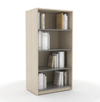 Zura Engineered Wood Open Book Shelf 60x40x120 CM