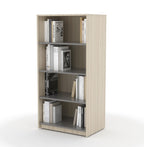 Zura Engineered Wood Open Book Shelf 60x40x120 CM