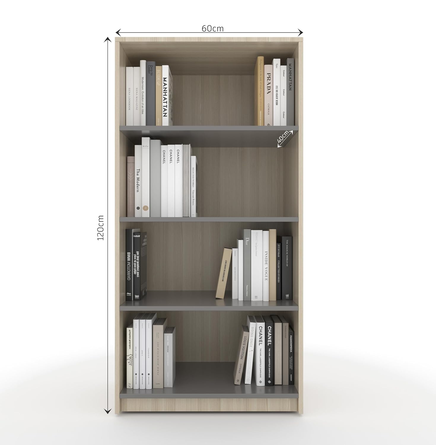 Engineered Wood Study Table 120x60x75cm