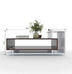 Zyra Engineered Wood Coffee Tea Table 90x50x36 CM