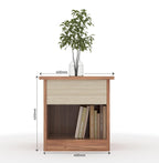 40x45x40CM Engineered Wood Nest Bedside Table