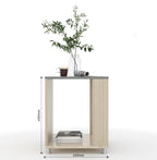 45x45x45CM Engineered Wood Square Side/End Table