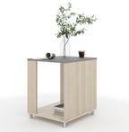 Engineered Wood Centre Table 50x90x45 CM with Corner