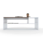 Vyra Coffee Table | Modern Wooden Center Table for Living Room & Office
