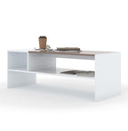 Vyra Coffee Table | Modern Wooden Center Table for Living Room & Office