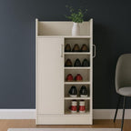 DIY Shoe Rack – Multi-Shelf Engineered Wood Shoe Organizer for Home, Entryway & Office