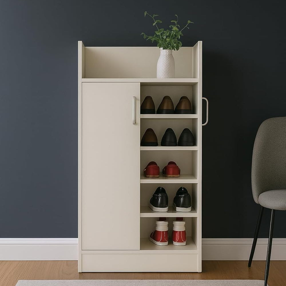 DIY Shoe Rack – Multi-Shelf Engineered Wood Shoe Organizer for Home, Entryway & Office