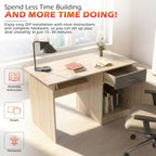 120x60x75cm Engineered Wood Study & Office Table