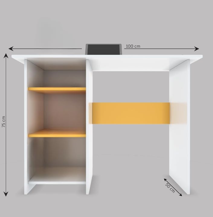 50 * 100 * 75 CM Engineered Wood Zello Study Table