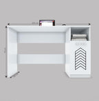 50 * 120 * 75 CM Engineered Wood Zentro Study & Office