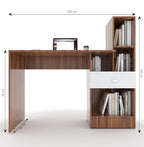50 * 120 * 110 CM Engineered Wood Zuno Desk Table